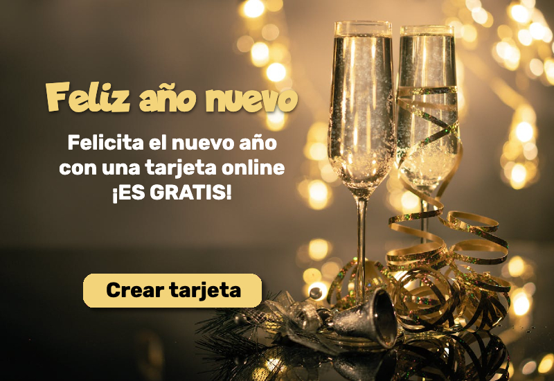 Tarjetas de feliz año nuevo