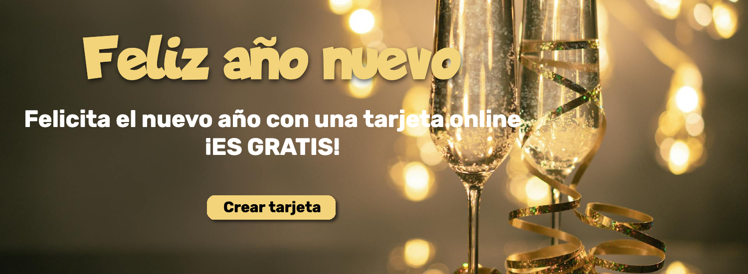 Tarjetas de feliz año nuevo