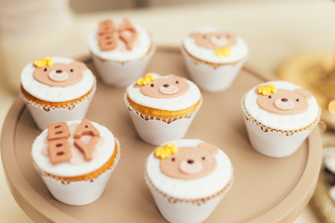 Cupcakes de bebé