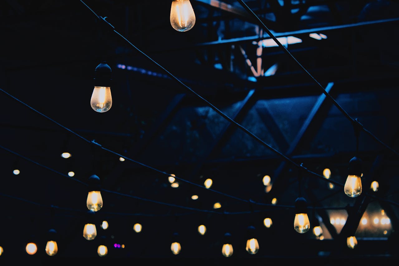Luces en la noche