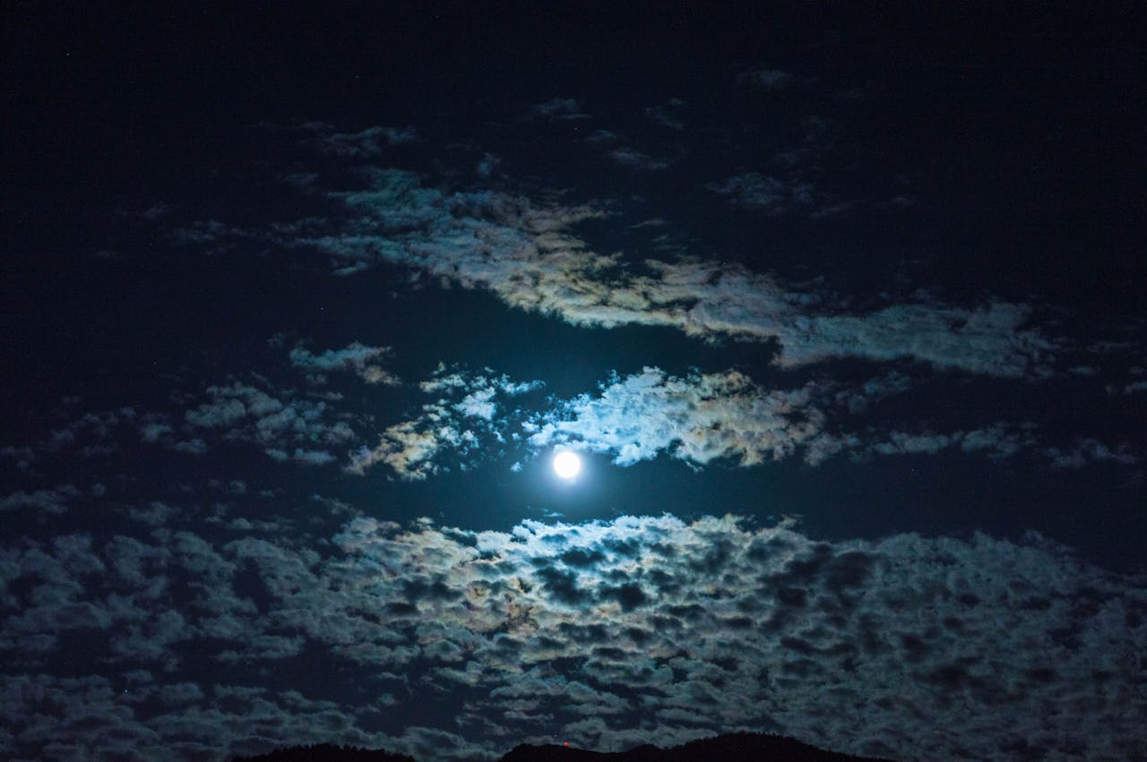 Luz entre las nubes