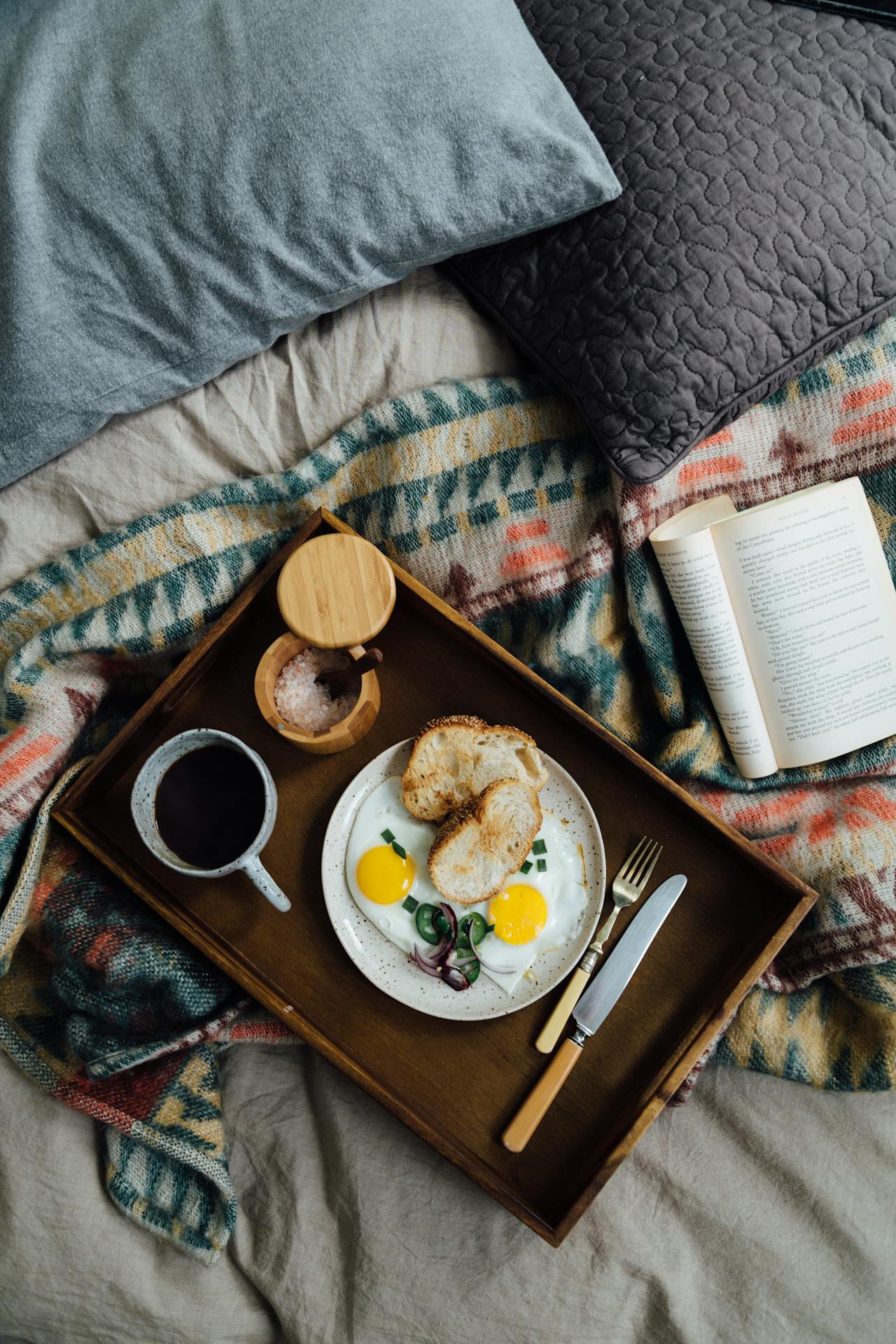 Breakfast at bed