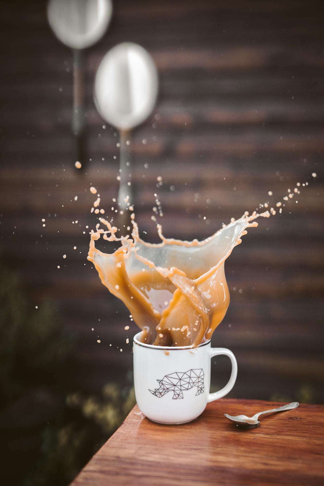 Café derramado
