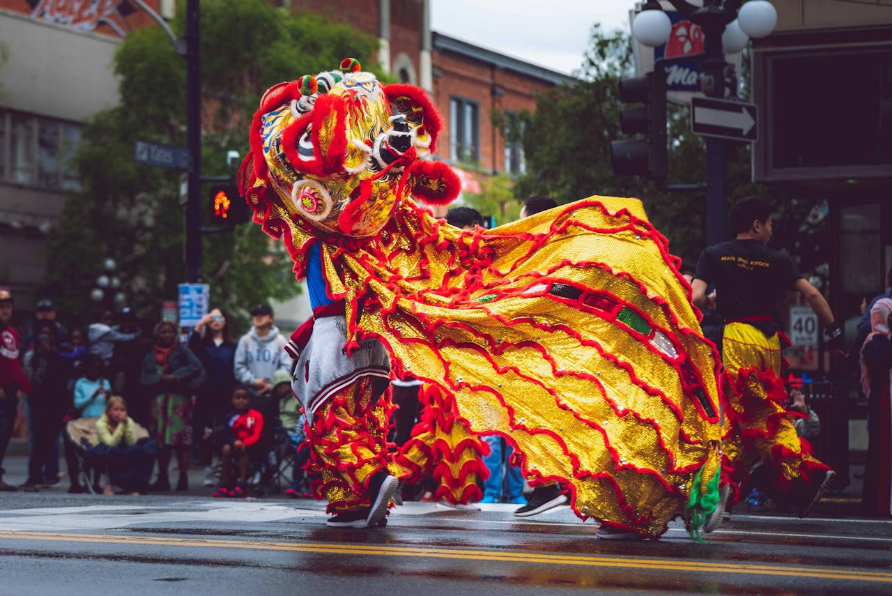 Dragon de carnaval Dragon de carnaval