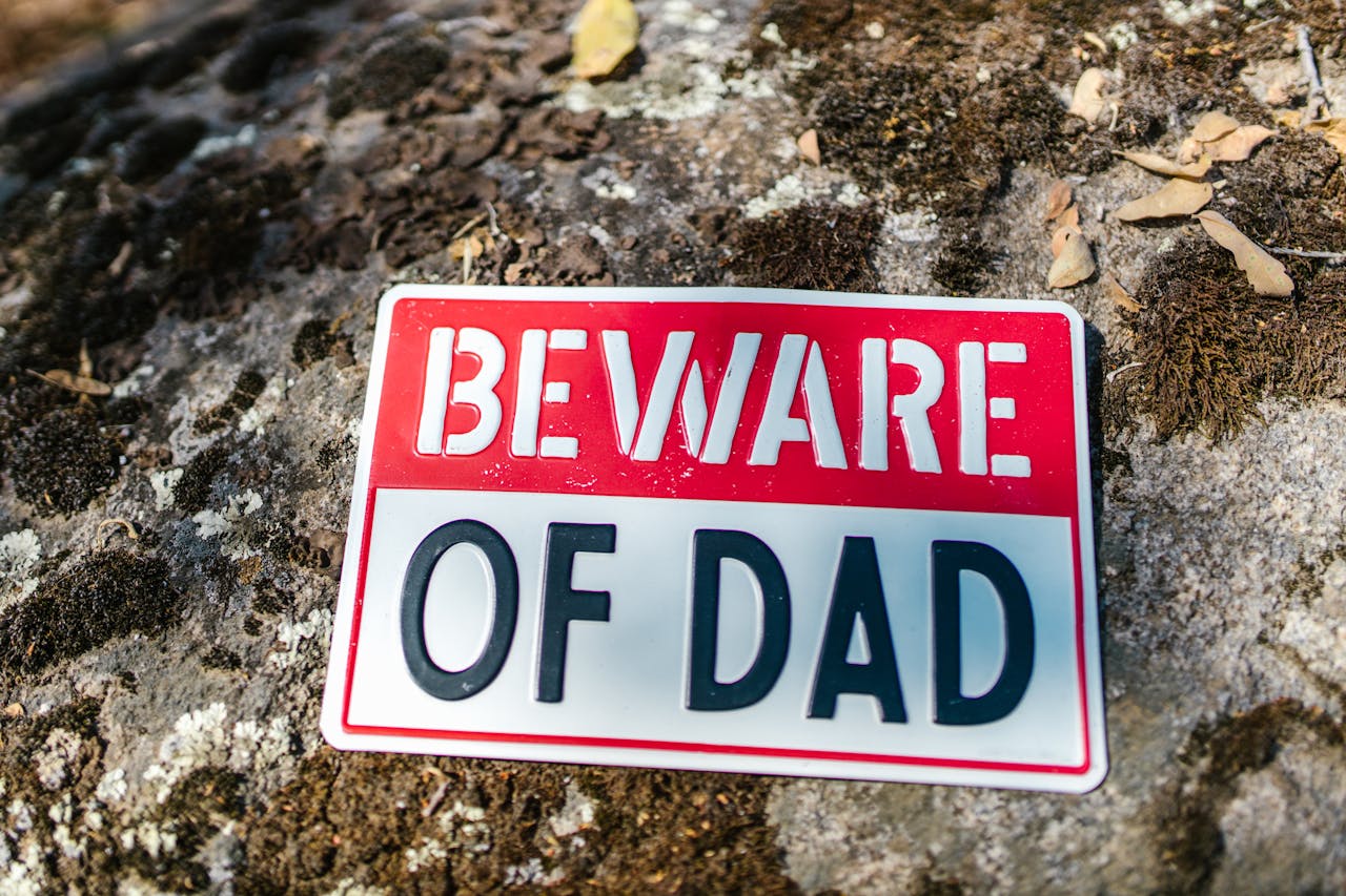 Cuidado con el papá