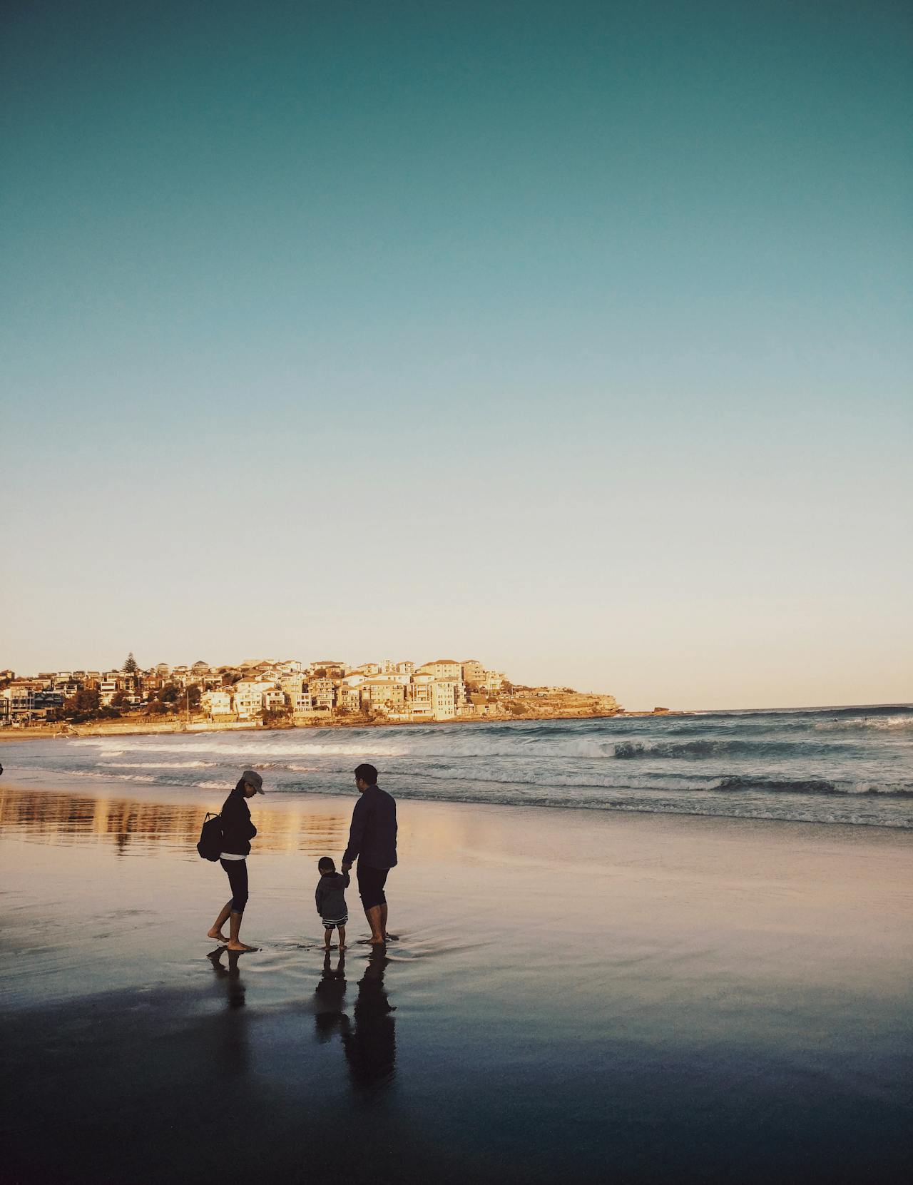 Playa en familia