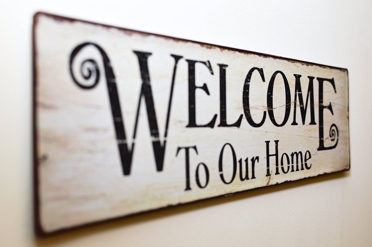Bienvenido a nuestro hogar Bienvenido a nuestro hogar