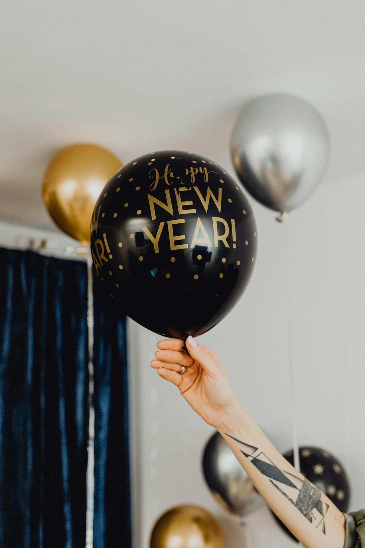 Globos de fin de año