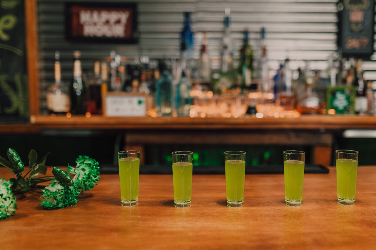 Chupitos de San Patricio