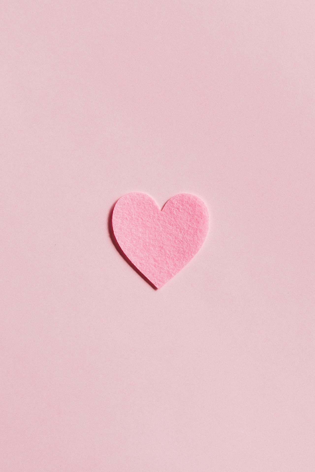 Corazón rosa