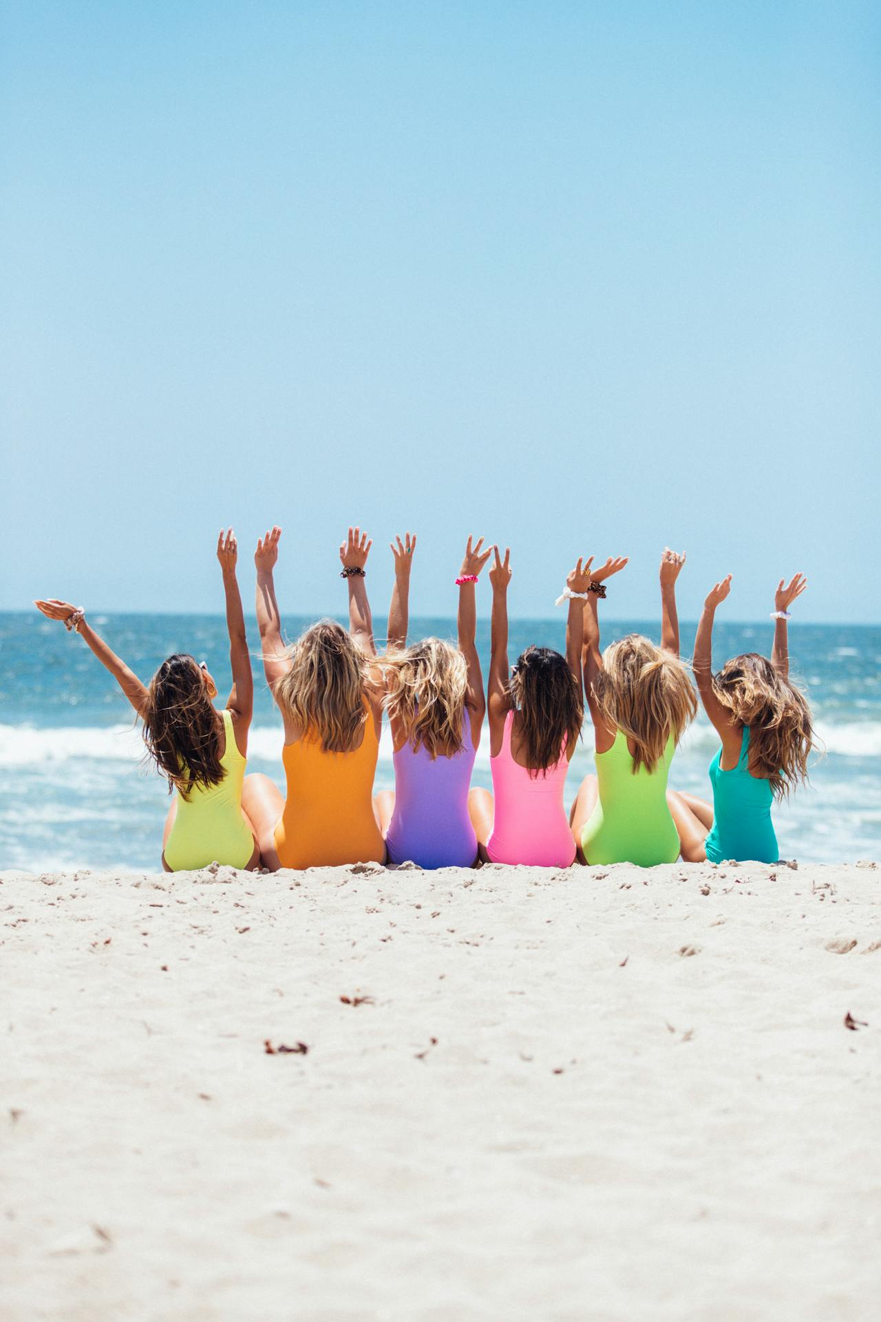 Chicas en la playa